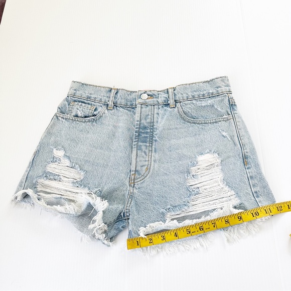 REVICE Malibu Denim Distressed Shorts, 29 - Picture 8 of 10